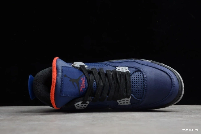 Jordan CQ9597-401 Air Black 4 Red Loyal WNTR Habanero Blue 0329